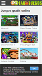 Mobile Screenshot of fandejuegos.com